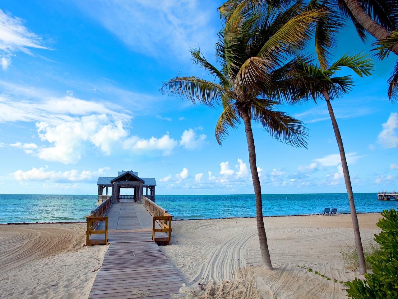 Image of Beautiful Beach in Miami, Florida.