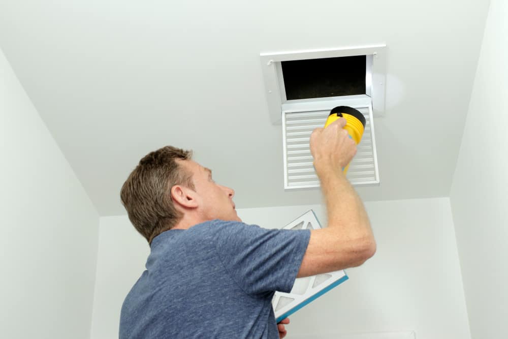 dusting the vent